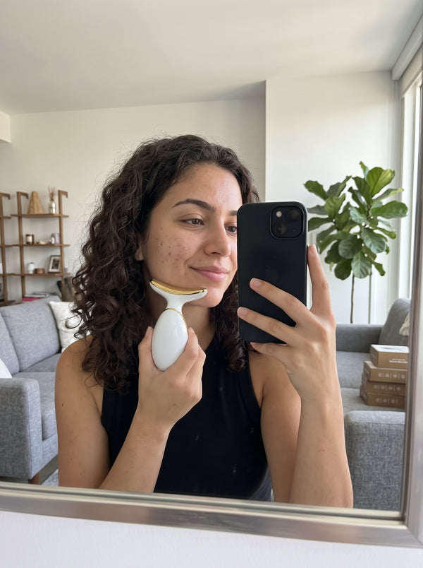 Rutina de masaje facial